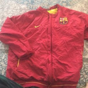 FC Barcelona jacket red medium